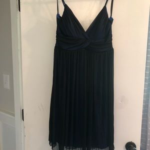 Intrigue Black & Blue Cocktail Dress 14